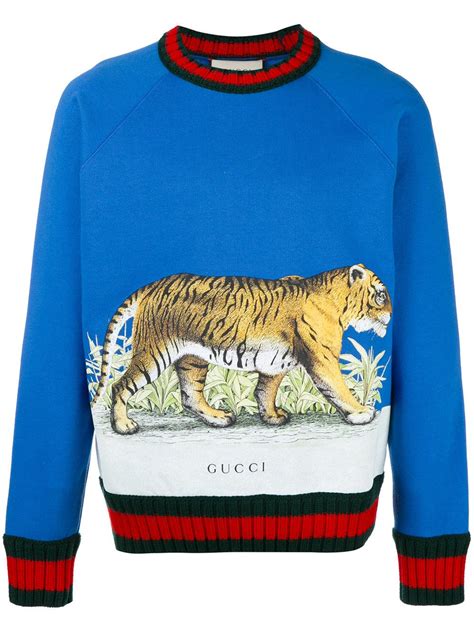 gucci sweater tiger print|Gucci tiger for sale.